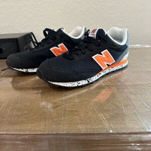 New Balance Kids' Sneakers in Black and Orange
